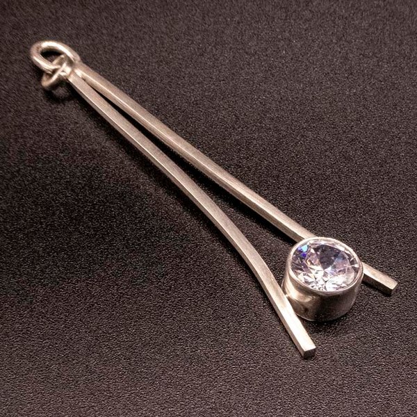 Colgante de Plata 950 con Circonia - 10.71gr - imagen 1