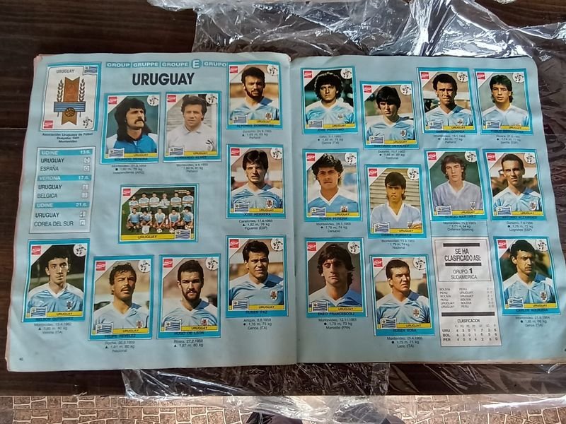 Álbum de Figuritas del Mundial Italia '90 Completo