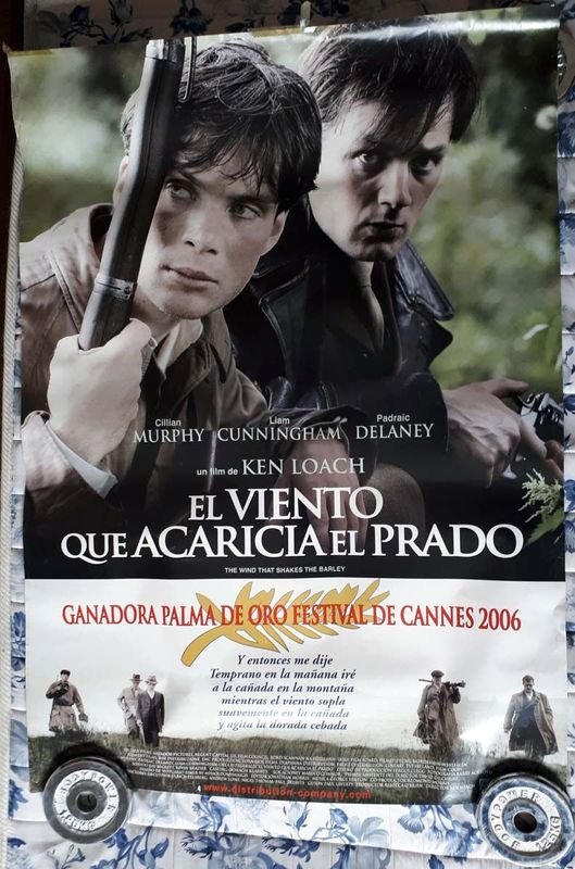 Poster Original "El Viento que Acaricia el Prado" (2006) con Cillian Murphy - imagen 1