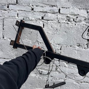 Estructura de Polea para Gimnasio con Cable y Barra - imagen 4