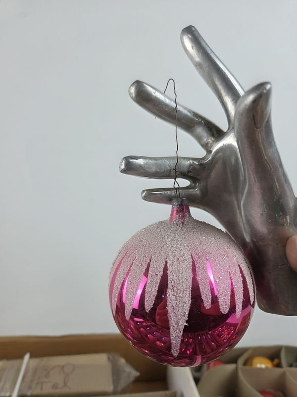 Lotes de adornos de Navidad antiguos y ornamentales - imagen 8