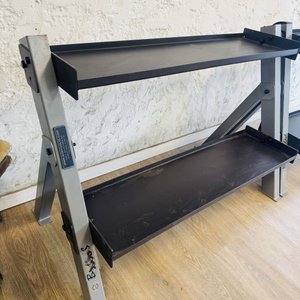 Dos Racks Body-Solid de Dos Niveles para Mancuernas o Pesa Rusas - imagen 2