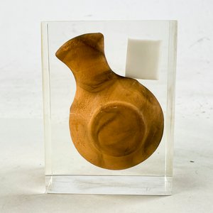 Lámpara de Aceite Antigua Bizantina en Acrílico - imagen 3
