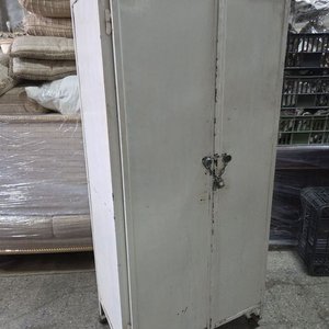 Armario Metálico Blanco con Ruedas para Herramientas - imagen 2