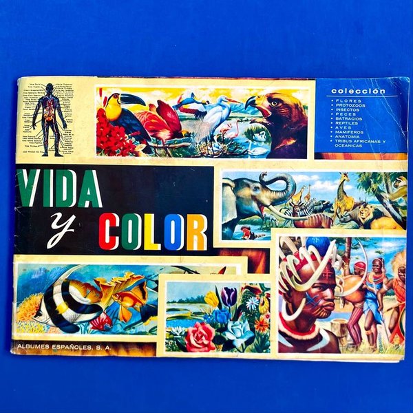 Álbum de Figuritas "Vida y Color" - Ciencias Naturales y Antropología - imagen 1