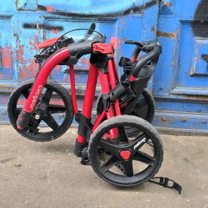Carro de Golf Clicgear Modelo 3.0 Plegable Rojo - imagen 7