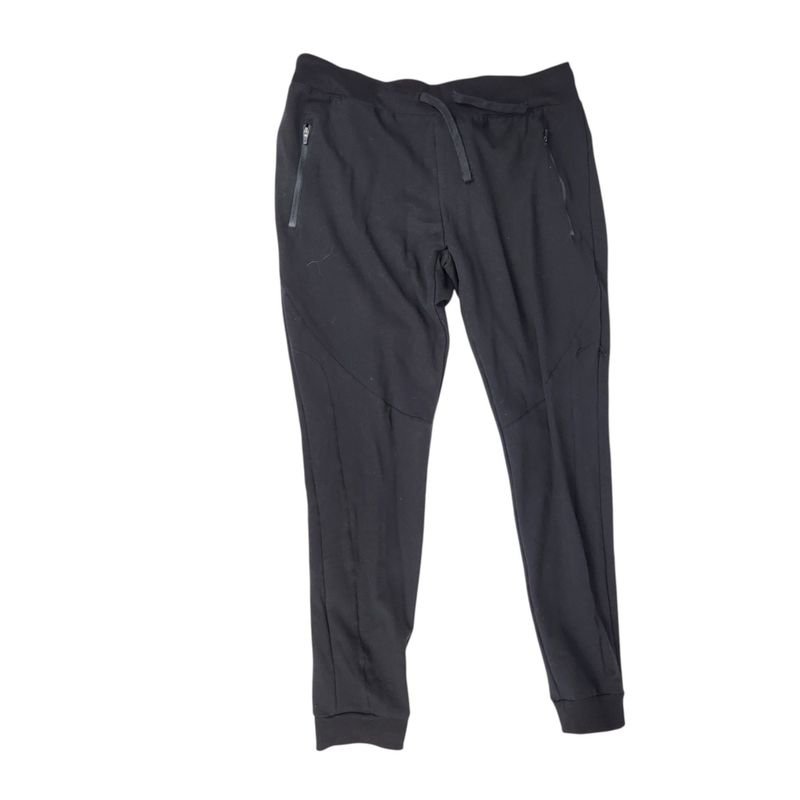 Pantalón de Gimnasia Mujer Negro Talle L - Nuevo con Detalle