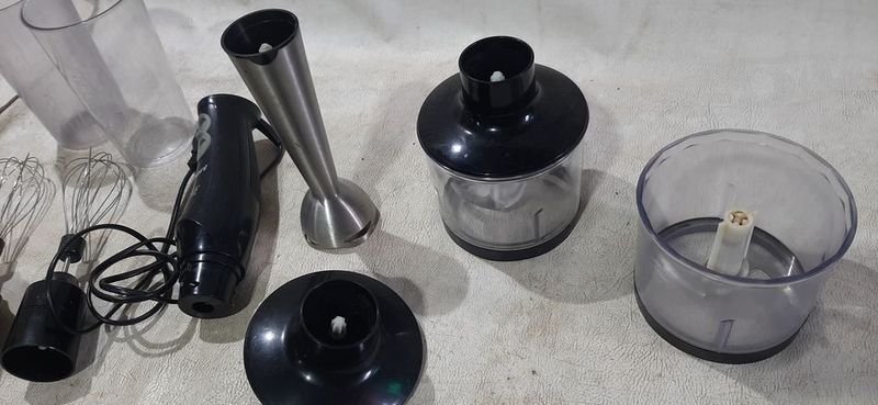 Mixer Cuori Completo en Negro con Accesorios - imagen 3