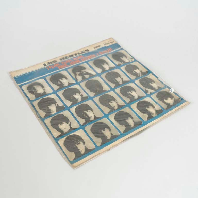 Vinilo LP Beatles "Yeah, Yeah, Yeah" Odeon Pops Tapa Rara Uruguay