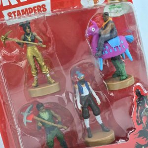Figuras Fortnite Stampers Serie 2, Set x4 PMI - imagen 4