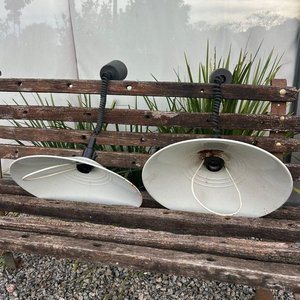 Lote anterior: 2 Lámparas Galponera Industriales Blancas 38cm Diámetro