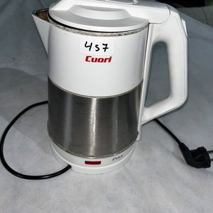 Jarra Eléctrica Cuori Pisa Blanca y Acero Inoxidable - imagen 2