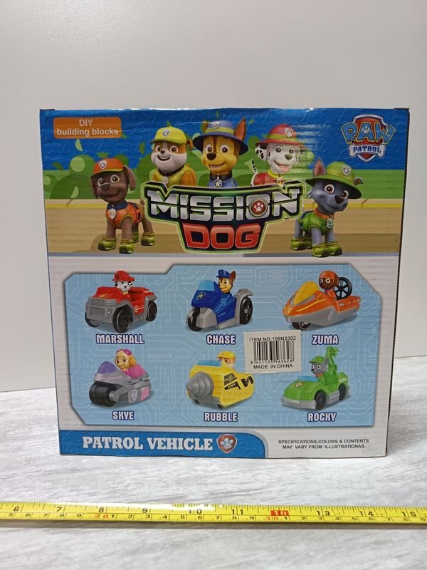 Juguetes Paw Patrol con vehículos y figuras - imagen 2