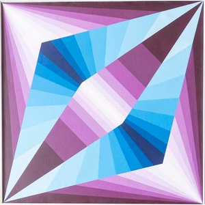 Lote siguiente: Obra "Geometrico" de Brena Frizzera - Acrílico sobre Tela 70x70 cm