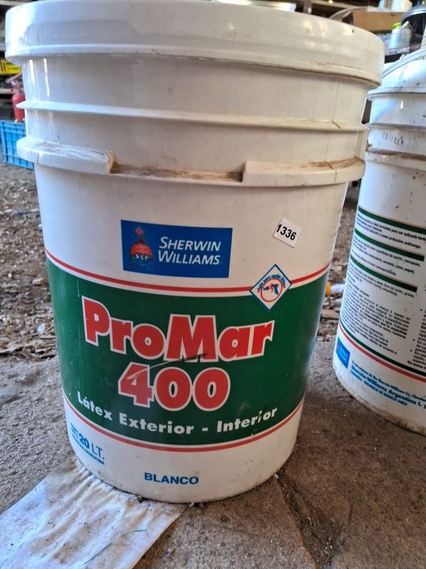 Lote siguiente: Latex Exterior-Interior Blanco de Sherwin Williams