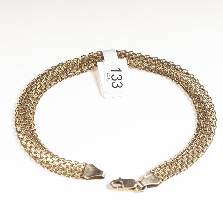 Lote siguiente: Pulsera oro de alta calidad