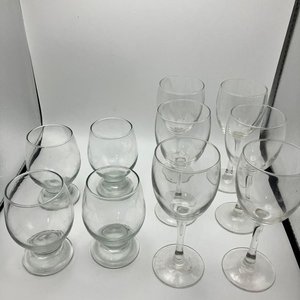 Lote de 10 Copas y Vasos de Vidrio Transparente - imagen 2