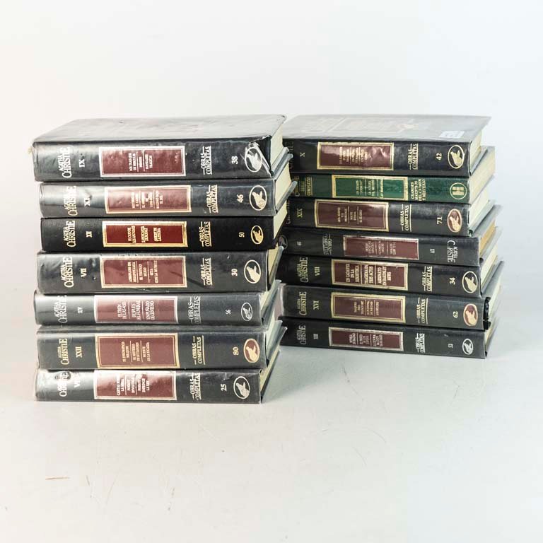 14 Libros de Agatha Christie, Tapa Dura