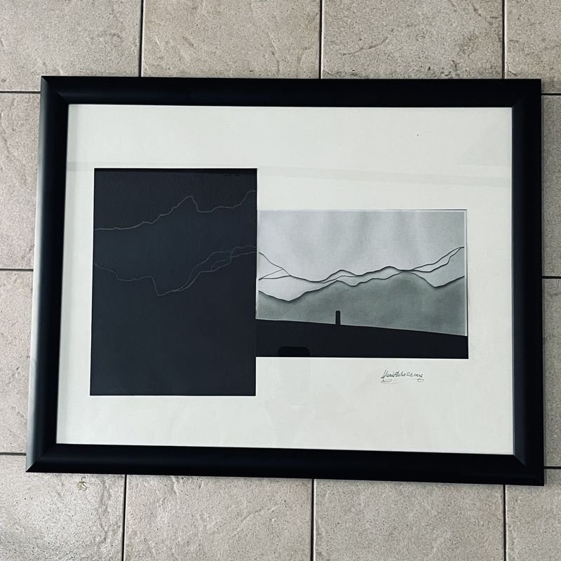 Cuadros abstractos firmados Maria de Oliveira - imagen 6