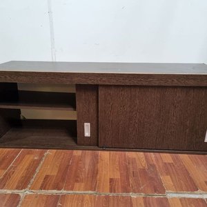 Mueble Modular con 2 Puertas Corredizas Marrón Oscuro - imagen 3