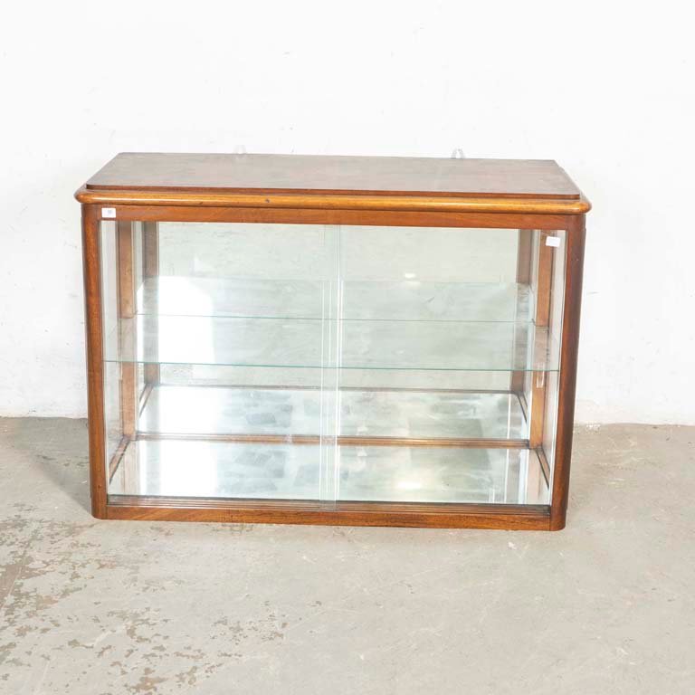 Vitrina Aérea con Puertas Corredizas y Estante de Vidrio