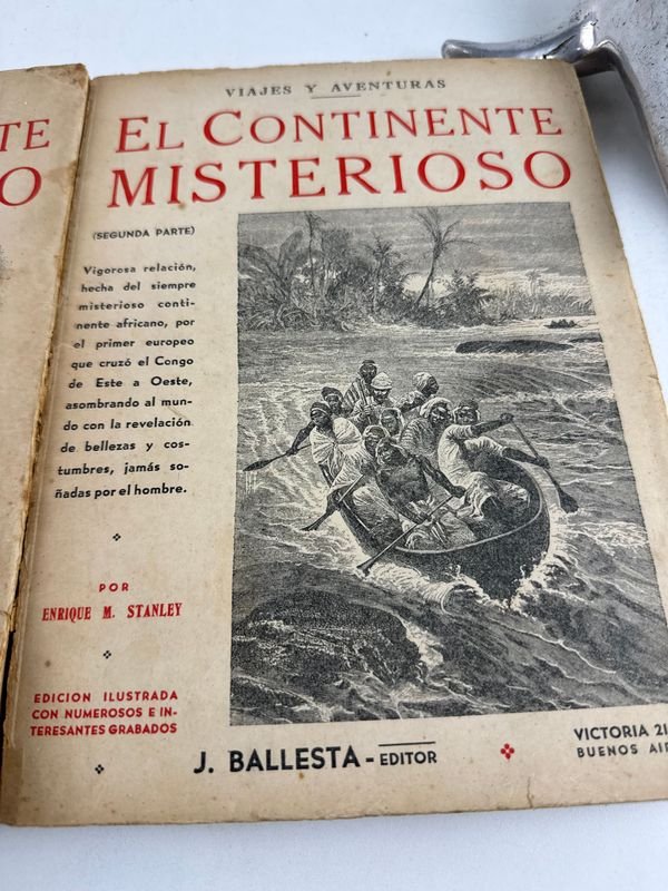 Libro de viajes y aventuras: El continente misterioso en dos tomos - imagen 3