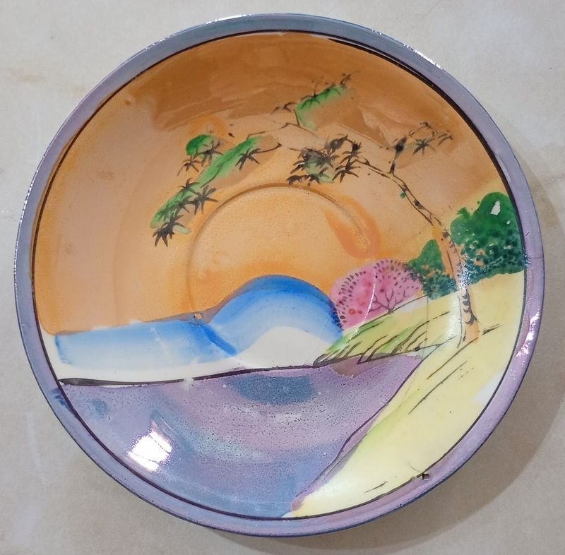 Lote siguiente: Platillo de Porcelana Japonesa (SYC) - Pintado a Mano