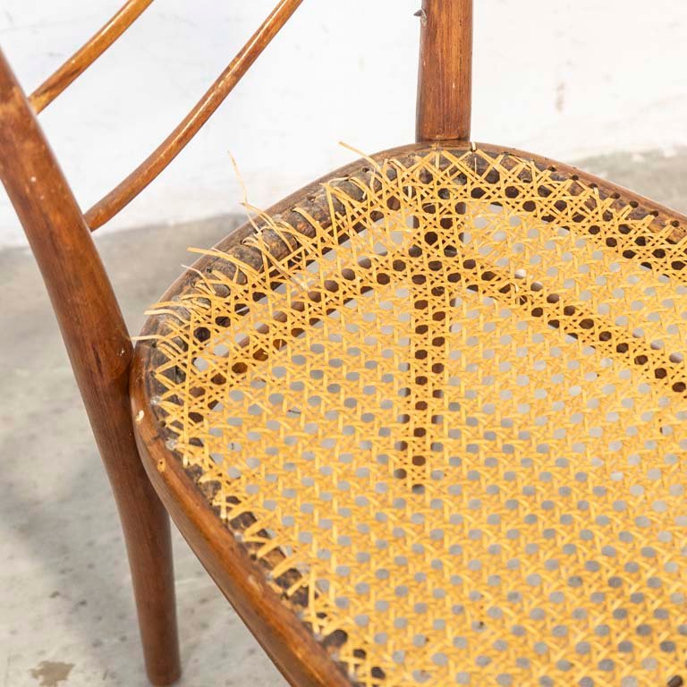 Silla tipo viena con asiento esterillado para decorar tu hogar - imagen 2