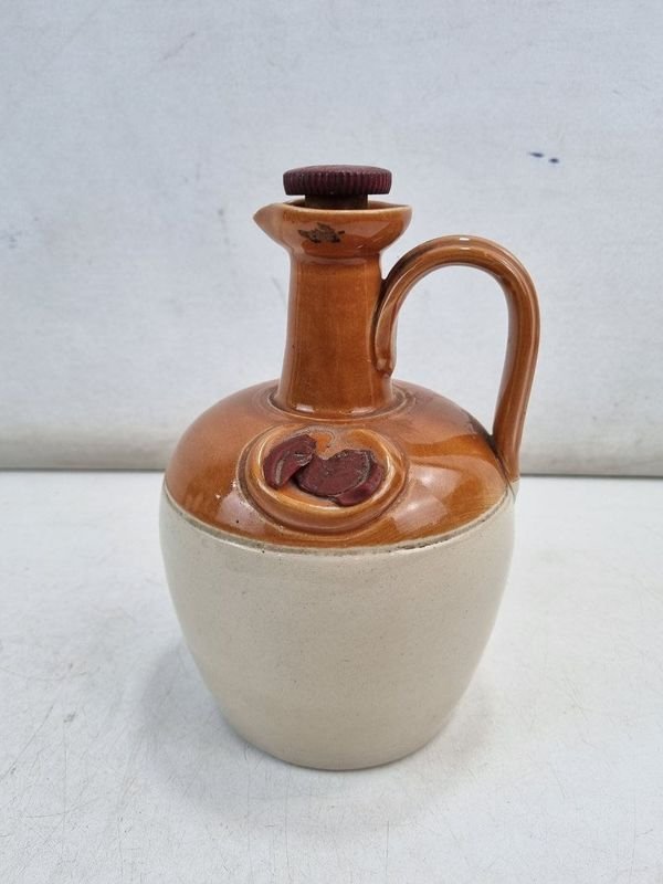 Antigua Botella Jarra Gres "Ye Monks Whisky Edinburgh" Donald Fisher - imagen 1