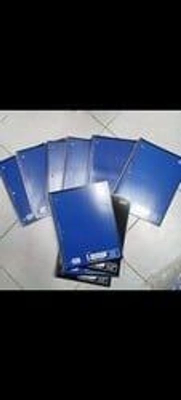 Lote anterior: Paquete de cuadernos de papel azul