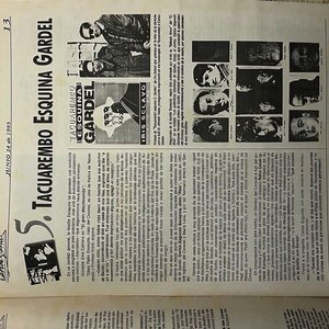 Suplemento "Los Funerales del Gardel Francés" de Nelson Bayardo - El País Uru 1995 - imagen 2
