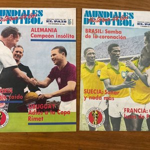 Revistas "Historia de los Mundiales de Fútbol" - Colección Completa - imagen 2