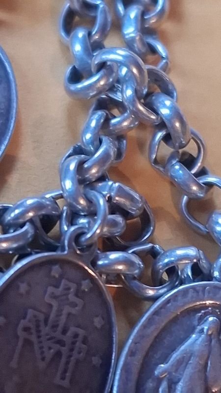 Pulsera gruesa de plata 925 - imagen 5