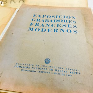 Carpeta con Grabados Franceses Modernos - Exposición Montevideo 1947 - imagen 3