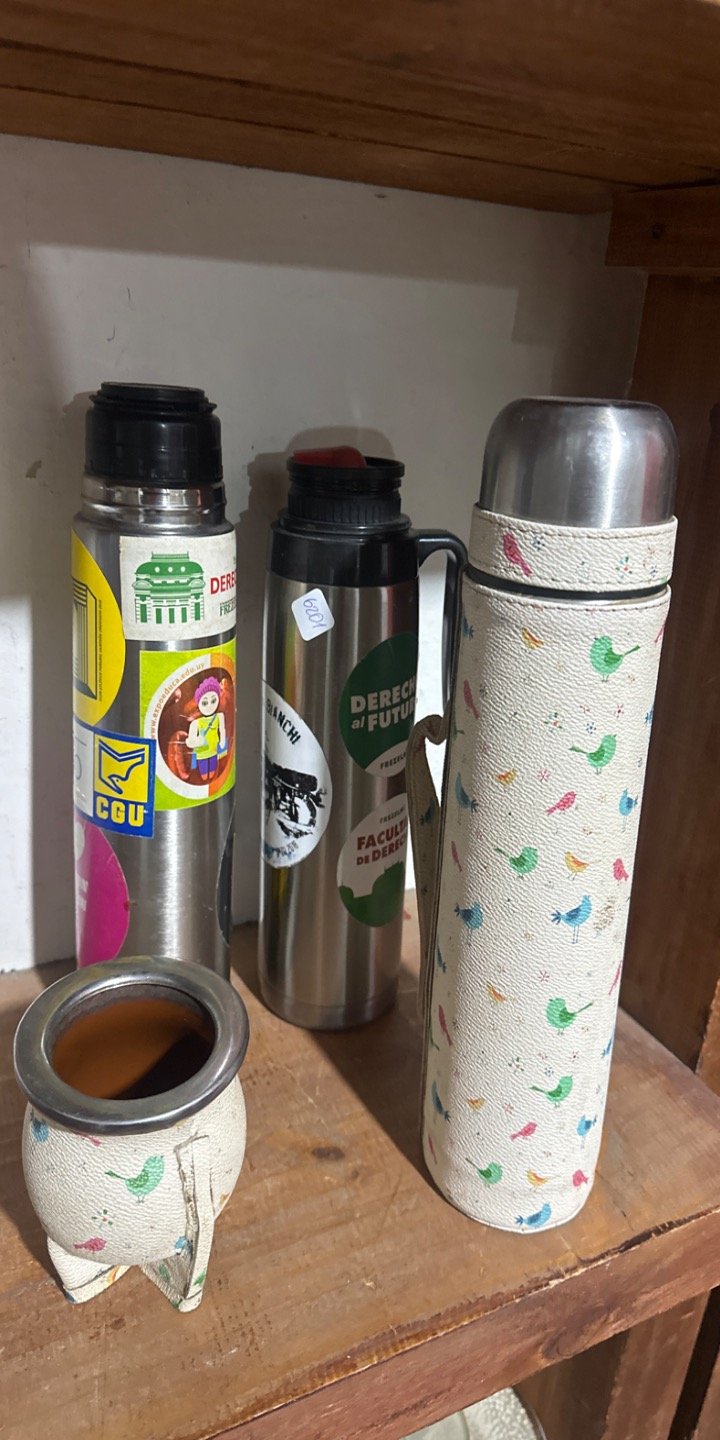 Set de Termos para Mate con Bombilla y Mate