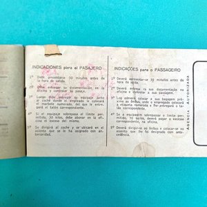 Pasaje Interamericano Onda - Viaje a Porto Alegre, Brasil - Diciembre 1969 - imagen 6