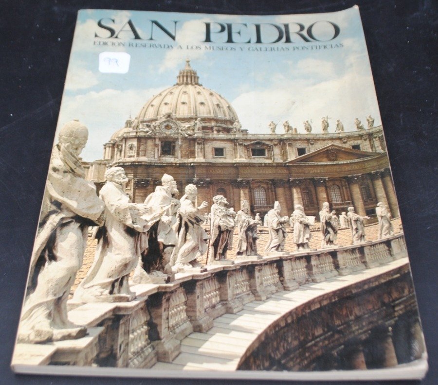 Lote anterior: Libro SAN PEDRO con edición reservada para los Museos Vaticanos