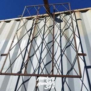 Reja de Hierro con Soportes Laterales - imagen 3