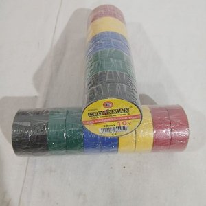 Lote de 6 Tubos de Cinta Aisladora Eléctrica Crownman PVC - imagen 3