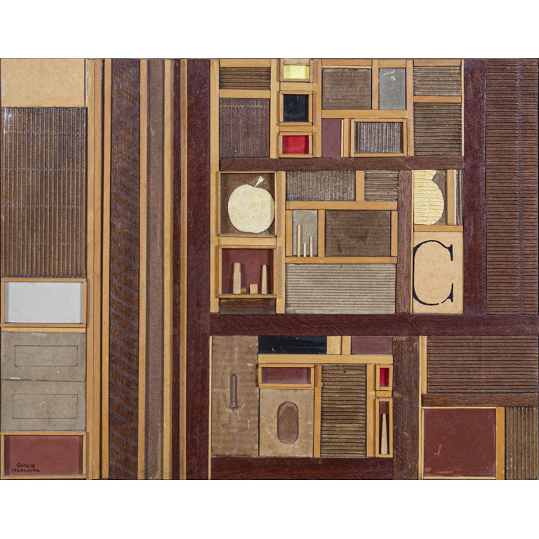 Lote anterior: Collage de Milton García Marichal: Composición C