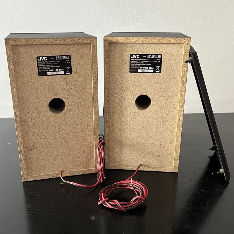 JVC parlantes en caja de madera con problemas - imagen 3