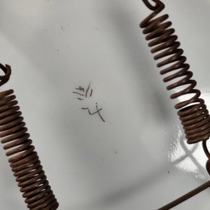 Seis Platitos de Porcelana: Cáscara de Huevo, Limoges, Napoleón y Estilo Oriental - imagen 9