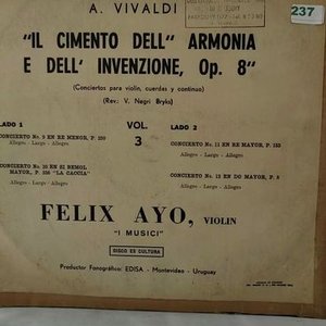 Disco de Vinilo Vivaldi "Il Cimento dell'Armonia e dell'Invenzione Op. 8 Vol. 3" con Félix Ayo - imagen 2