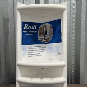 Repisa Esquinera para Baño Rodi de Plástico Blanco - imagen 7