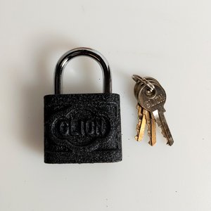 Pack de 24 Candados Negros de 40 mm con Llaves - imagen 2