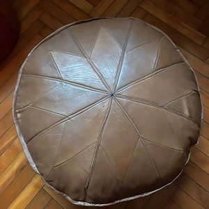 Lote anterior: Puff Redondo de Cuero Marrón - 58 cm Diámetro