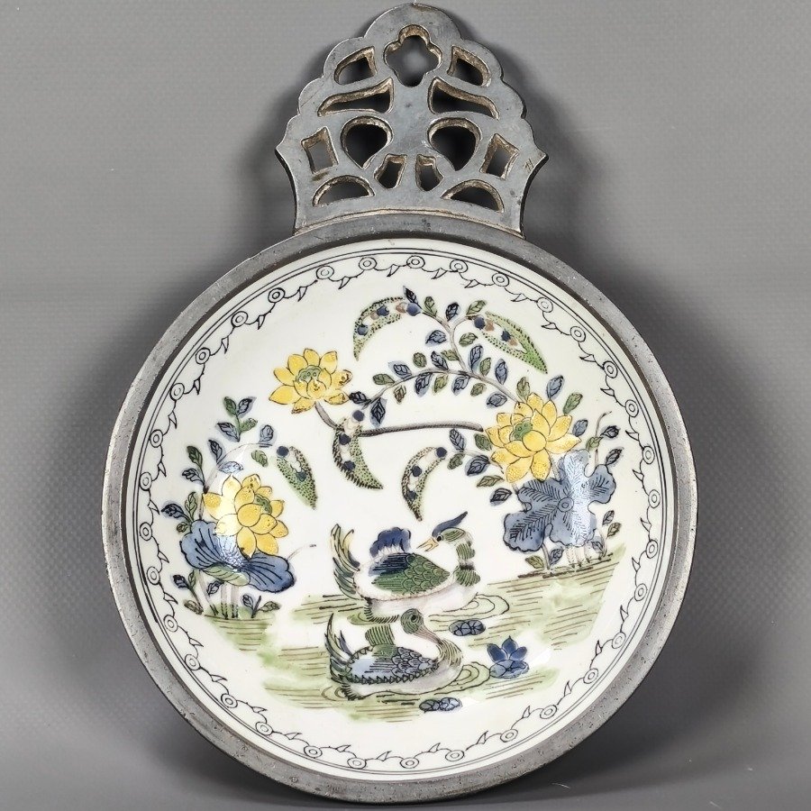 Cenicero en porcelana japonesa pintado a mano 'Canton Ware' - imagen 2