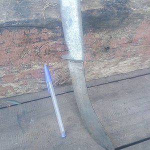 Cuchillo Cuereador Hoja Curva - imagen 2