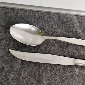 Set de Cubiertos Hércules: Cuchara de 25 cm y Cuchillo de 30 cm - imagen 2