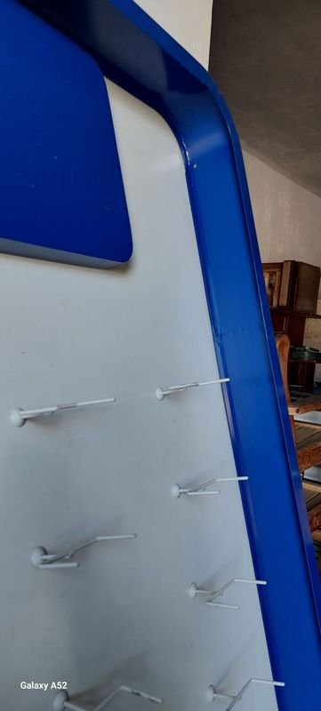 Excibidor perimetro azul y fondo blanco - imagen 6